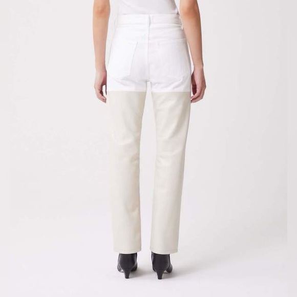 Agolde Recycled Leather 90s Pinch Waist Jeans - Picture 4 of 7